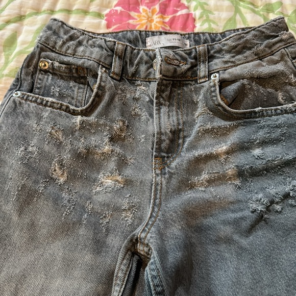 Zara grey jeans size 11-12 - Picture 3 of 6